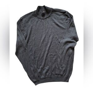 SVTR Merino Wool blend purple turtle neck sweater XL